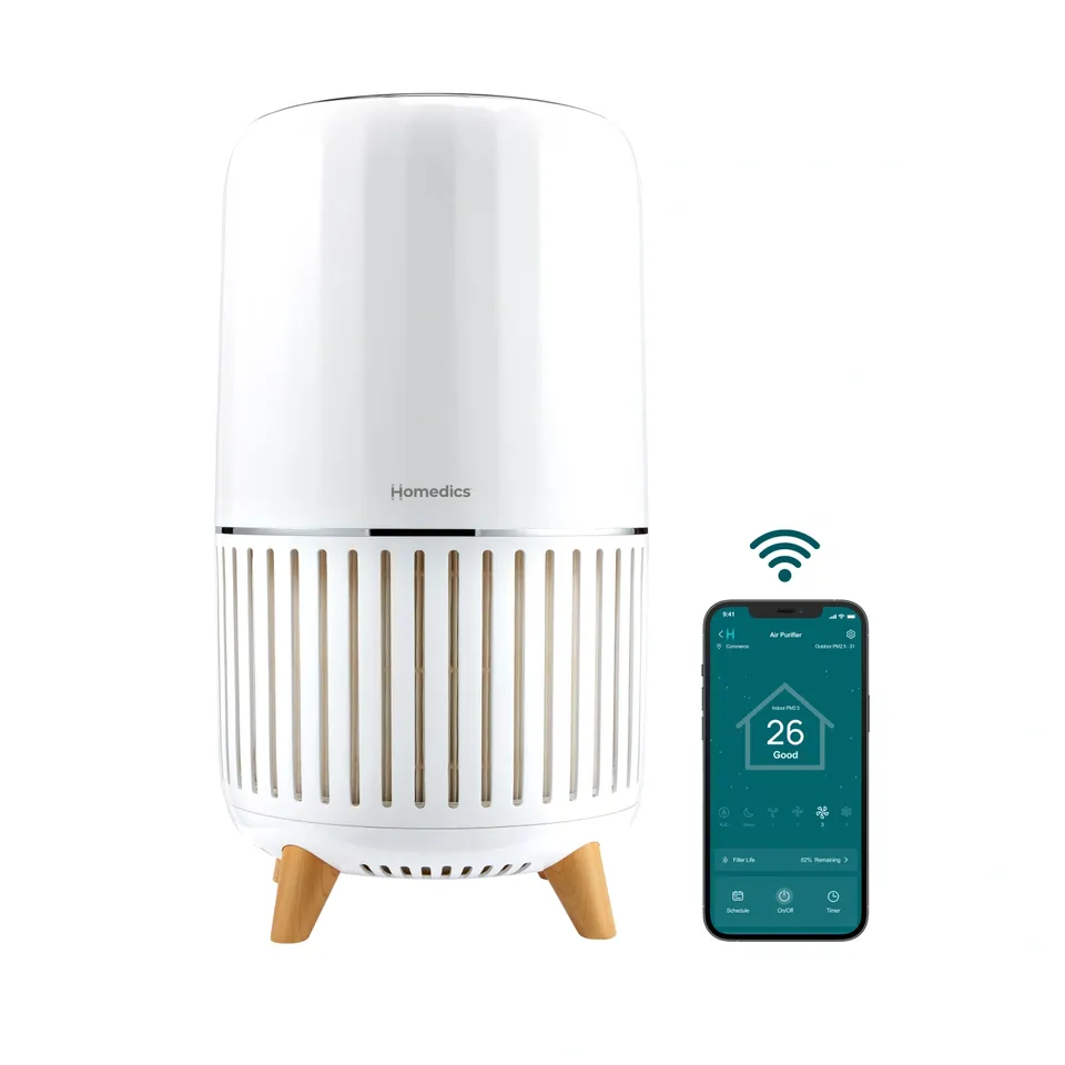 homedics-large-room-smart-air-purifier-t200 image 1