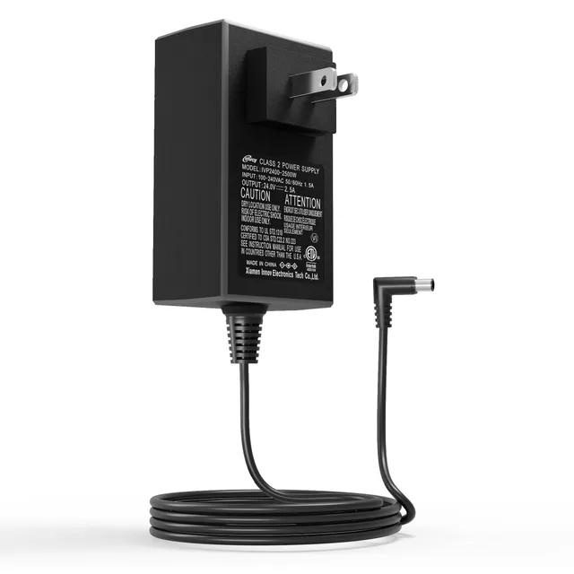 comfier-24v-2-5a-massage-device-charger-replacement-etl-certified-ac-adapter-pow image 1