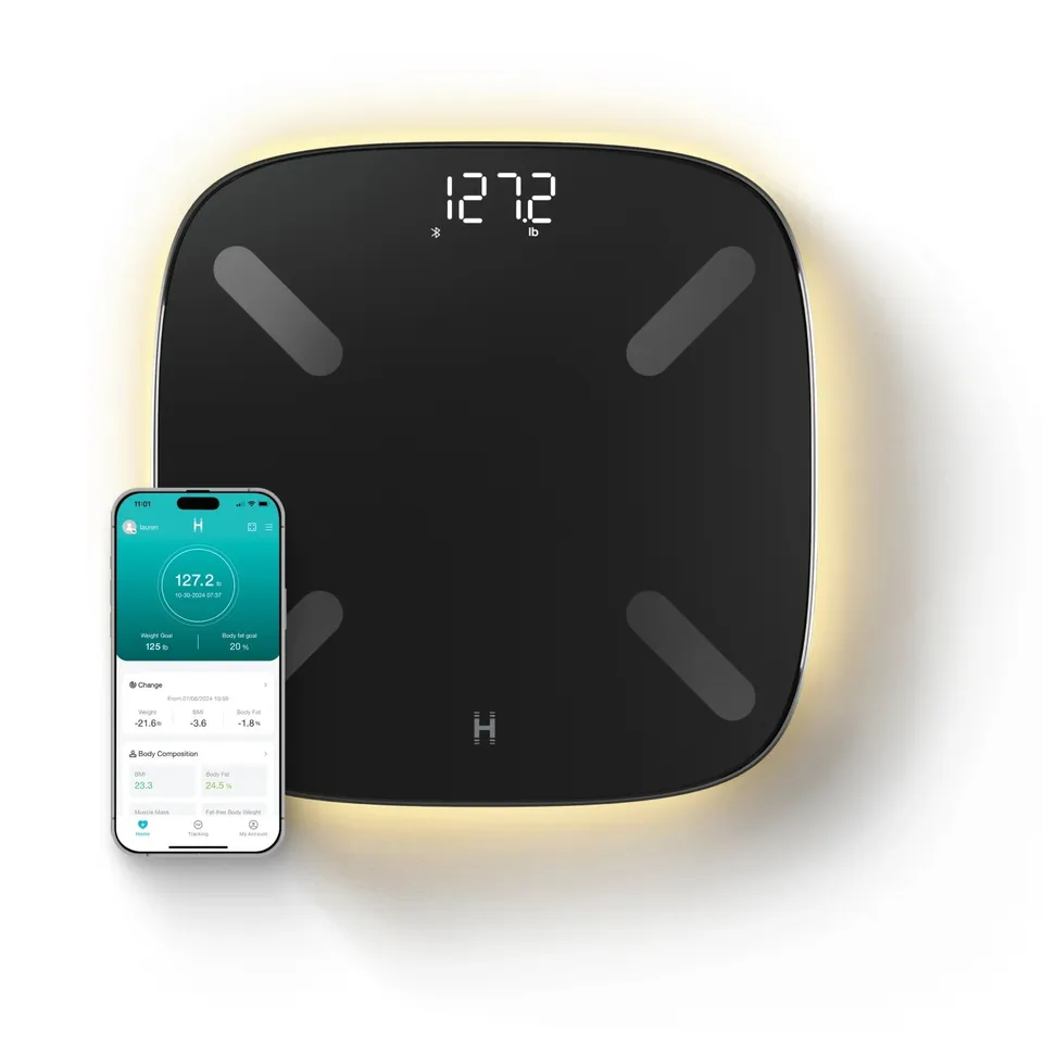 homedics-smart-glo-scale-bluetooth-body-composition-scale-with-app-sync image 1