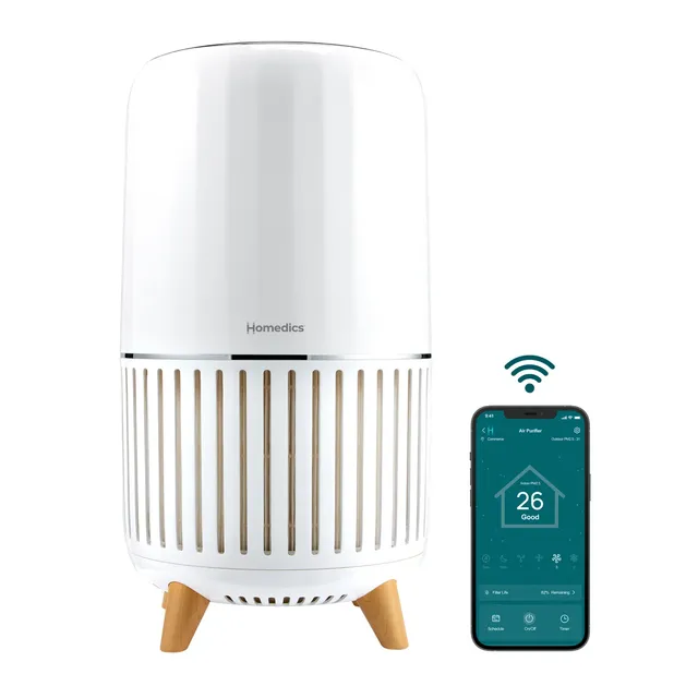 homedics-smart-air-purifier-t200-for-large-rooms-up-to-324-sq-ft image 1