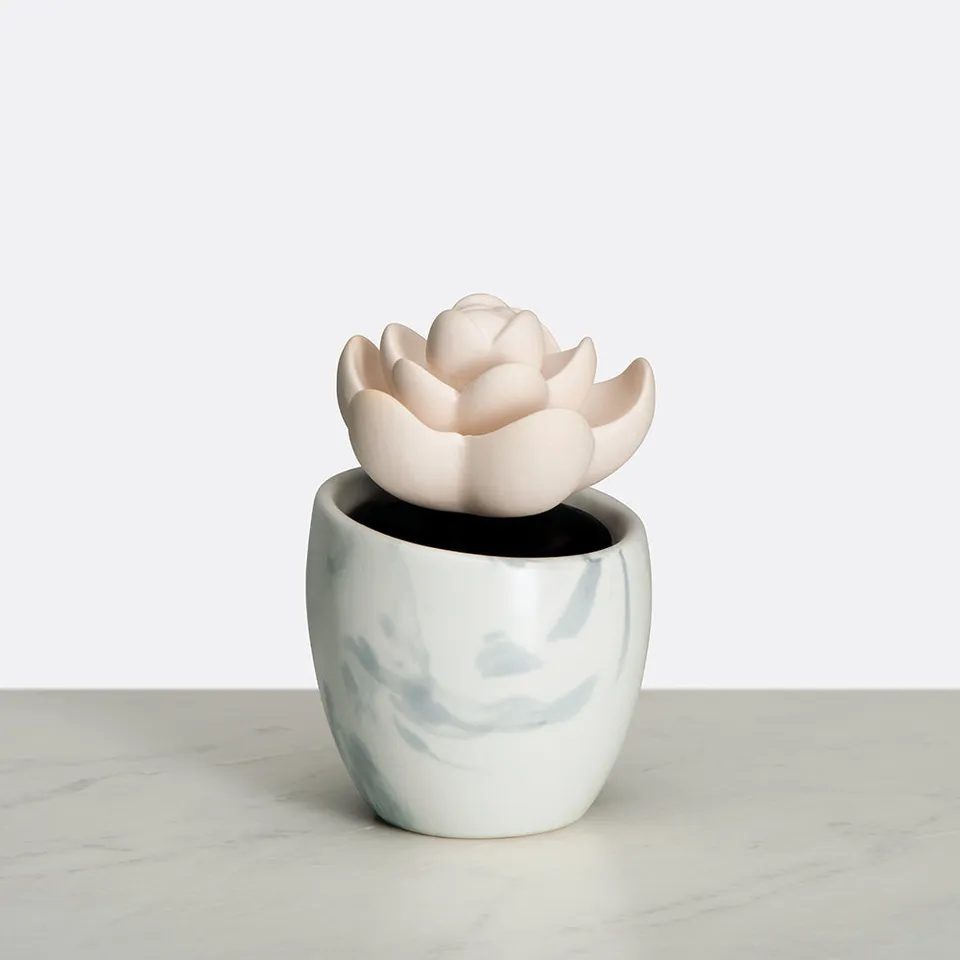homedics-ellia-lotus-leaf-porcelain-aroma-diffuser-no-water-no-electricity-2-wee image 1
