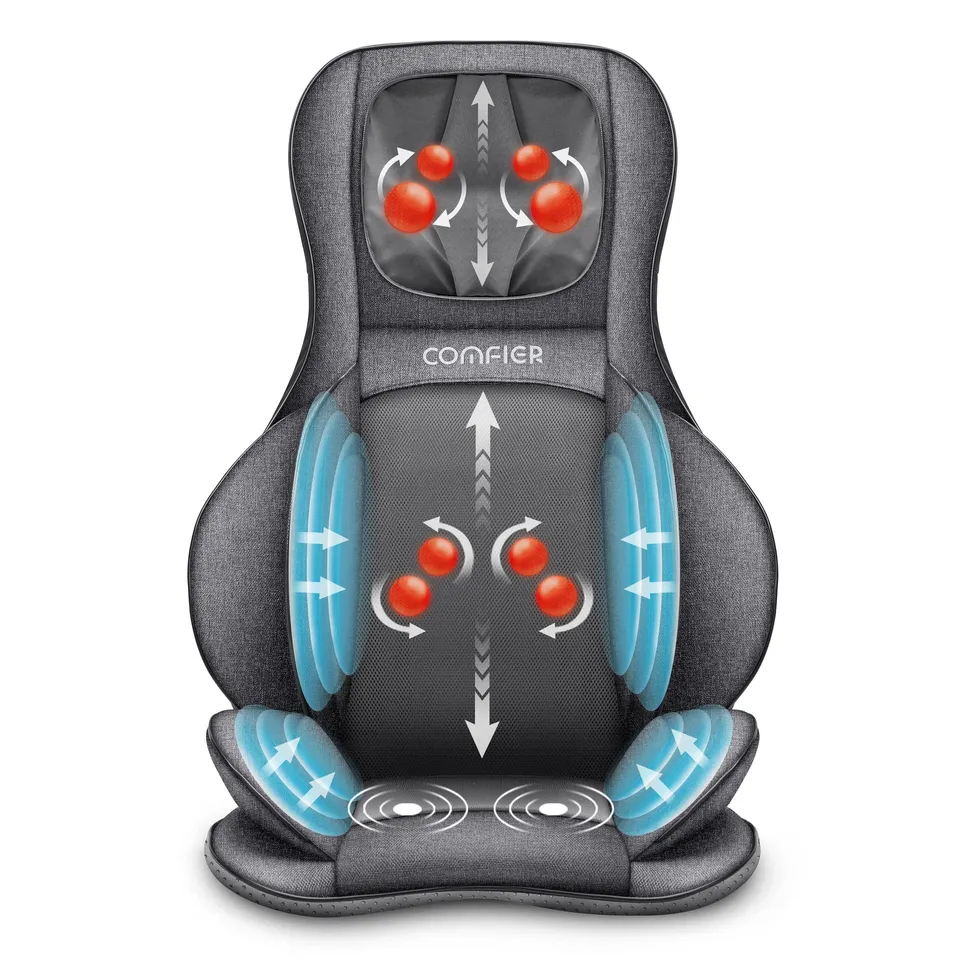 comfier-2d-3d-shiatsu-neck-back-massager-with-heat-compression-vibration-full-bo image 1