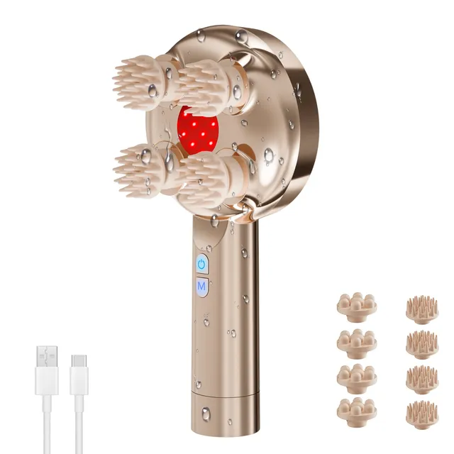 comfier-cordless-handheld-scalp-massager-with-8-silicone-claws-model-4507 image 1