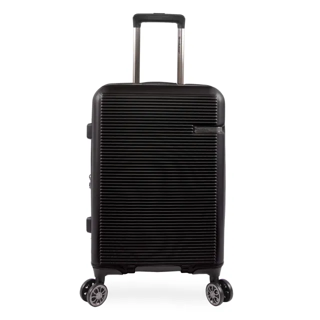 brookstone-nelson-21-spinner-suitcase-carry-on-with-usb-port-tsa-lock-expandable image 1