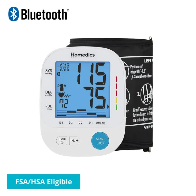 homedics-5-day-trend-at-a-glance-arm-700-series-blood-pressure-monitor image 1
