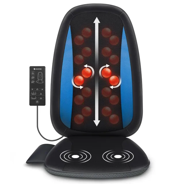 comfier-shiatsu-back-massager-with-heat-deep-tissue-kneading-massage-seat-cushio image 1