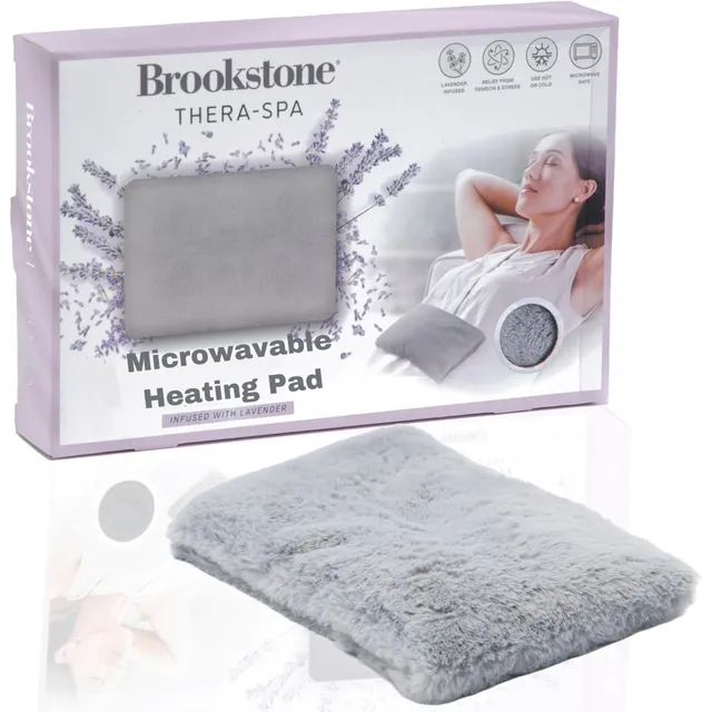 brookstone-hot-cold-microwavable-heating-pad-for-period-cramps-premium-comfort-f image 1
