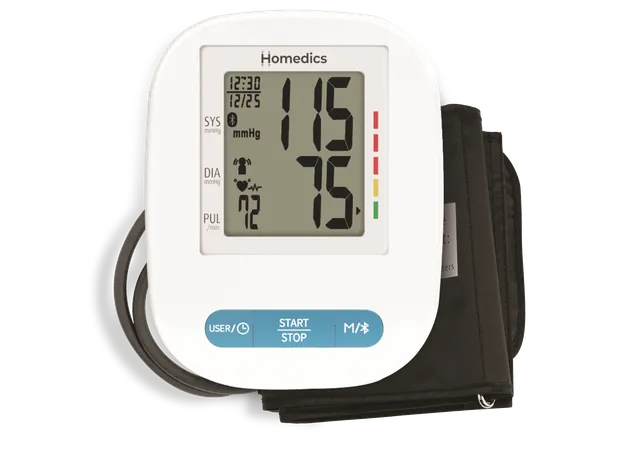 homedics-upper-arm-blood-pressure-monitor-with-voice-guidance-talking-bp-monitor image 1