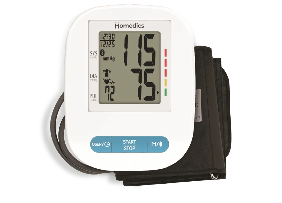 homedics-upper-arm-blood-pressure-monitor-with-voice-guidance-talking-bp-monitor image 1