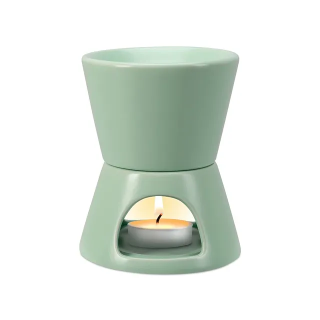 brookstone-2-in-1-tea-light-ceramic-diffuser-and-wax-warmer-rosemary-yuzu-aromat image 1