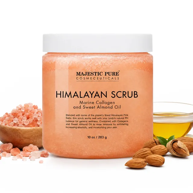 majestic-pure-himalayan-scrub-with-collagen-10-oz image 1