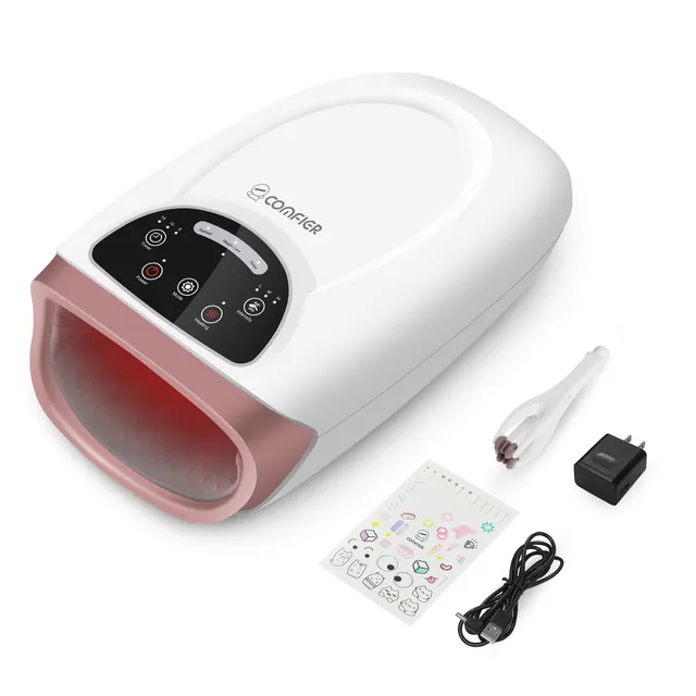 comfier-hand-massager-with-heat-cordless-compression-hand-massage-tool image 1
