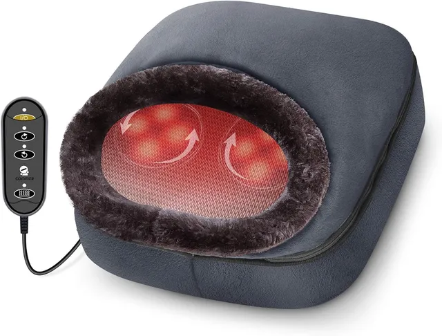 comfier-2-in-1-shiatsu-foot-and-back-massager-with-heat image 1