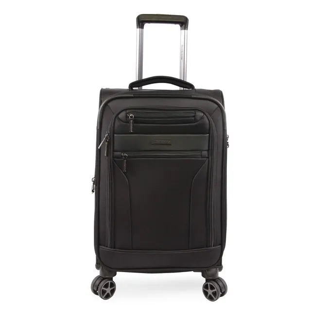 brookstone-harbor-21-spinner-suitcase-carry-on-usb-port-tsa-lock-expandable image 1