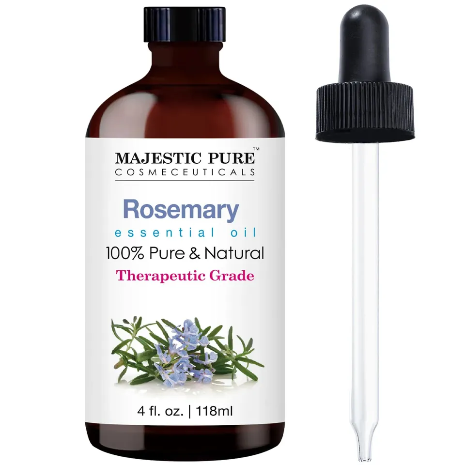 majestic-pure-rosemary-essential-oil-100-pure-and-natural-4-fl-oz-for-hair-growt image 1