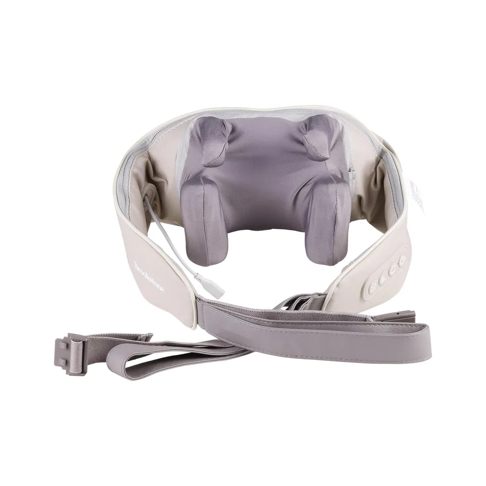 brookstone-cordless-trapezius-shiatsu-massager-with-heat-deep-kneading-neck-shou image 1