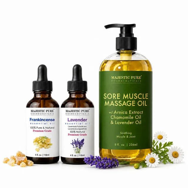 majestic-pure-rest-restore-pack-lavender-frankincense-essential-oils-with-sore-m image 1