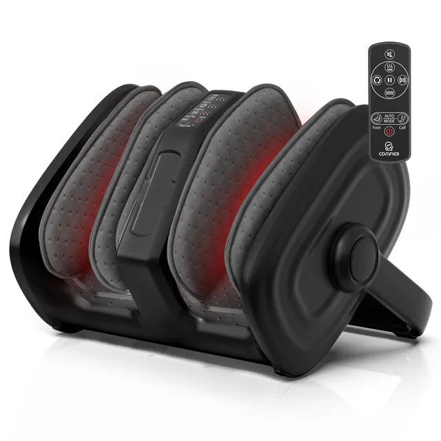comfier-foot-calf-massager-with-heat-squeeze-vibration-remote-control-model-5416 image 1