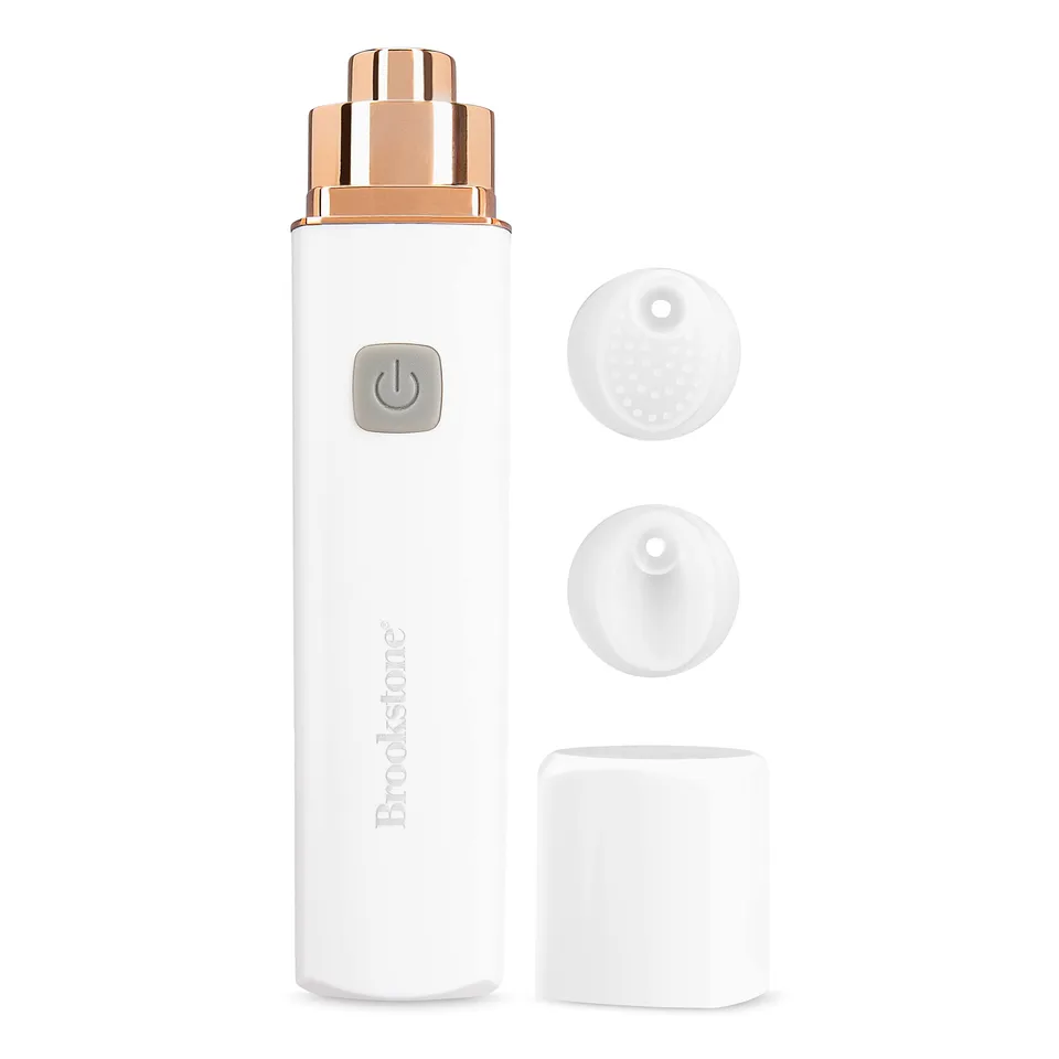 brookstone-travel-pore-cleanser-cordless-waterproof-pore-vacuum-for-deep-cleansi image 1