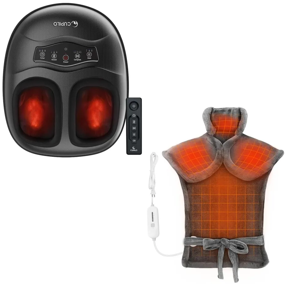 comfier-cupilo-shiatsu-foot-massager-with-heat-heating-pad image 1