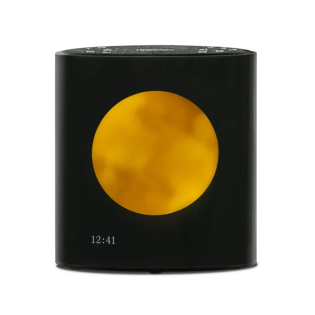 homedics-sound-sleep-moon-dream-sound-machine-clock-with-night-light image 1