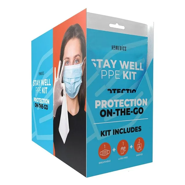 homedics-stay-well-ppe-kit-30-count image 1