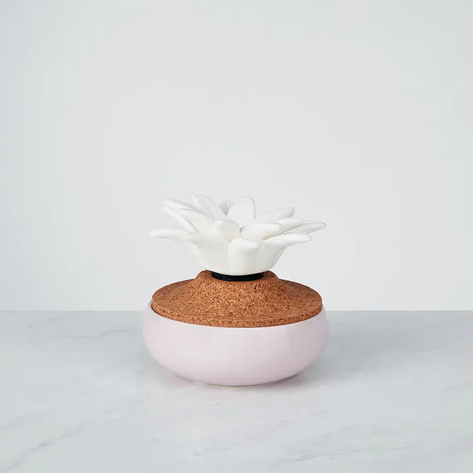 homedics-ellia-lazy-daisy-porcelain-aroma-diffuser-floral-design-no-water-or-ele image 1