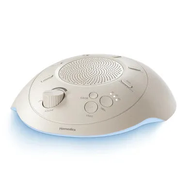 homedics-portable-sound-machine-with-night-light-soothing-sleep-aid-for-home-tra image 1