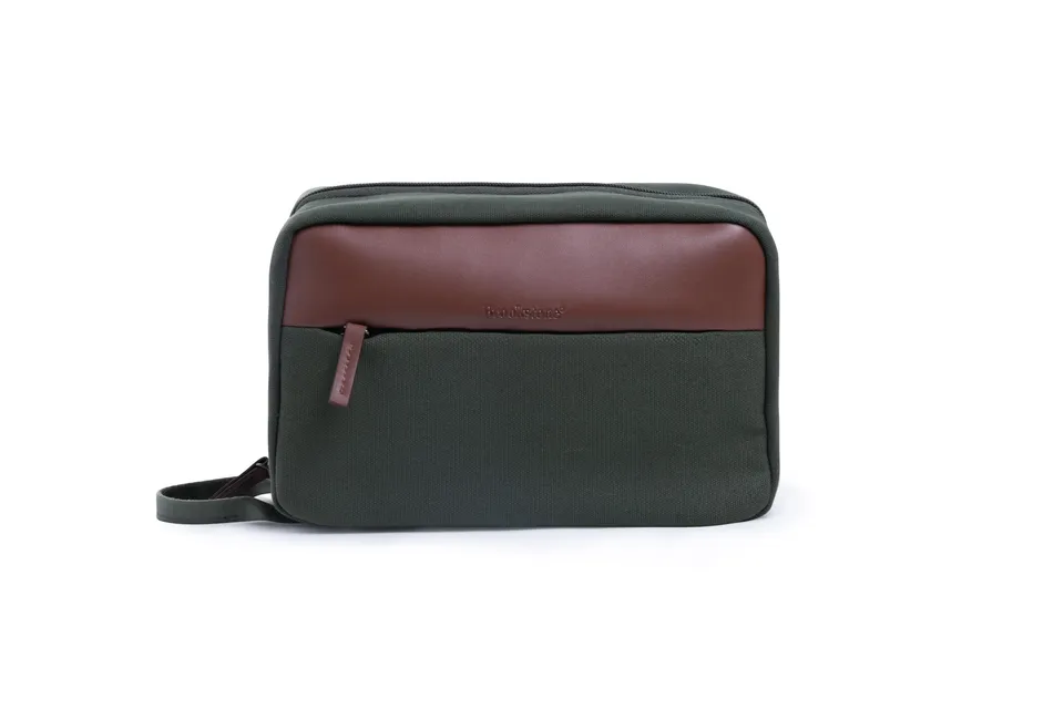 brookstone-travel-toiletry-bag-compact-toiletry-organizer-and-hygiene-bag-for-me image 1