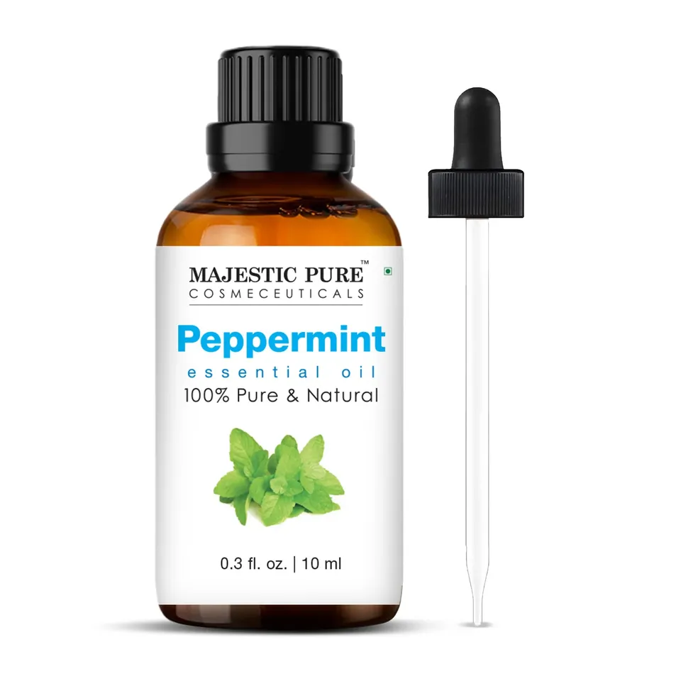 majestic-pure-peppermint-essential-oil-100-pure-and-natural-0-3-fl-oz-travel-siz image 1