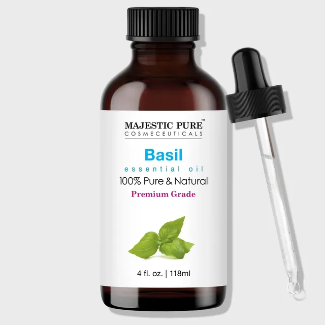 majestic-pure-basil-essential-oil-100-pure-and-natural-4-fl-oz image 1