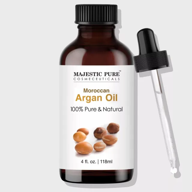 majestic-pure-moroccan-argan-oil-100-pure-and-natural-4-fl-oz image 1