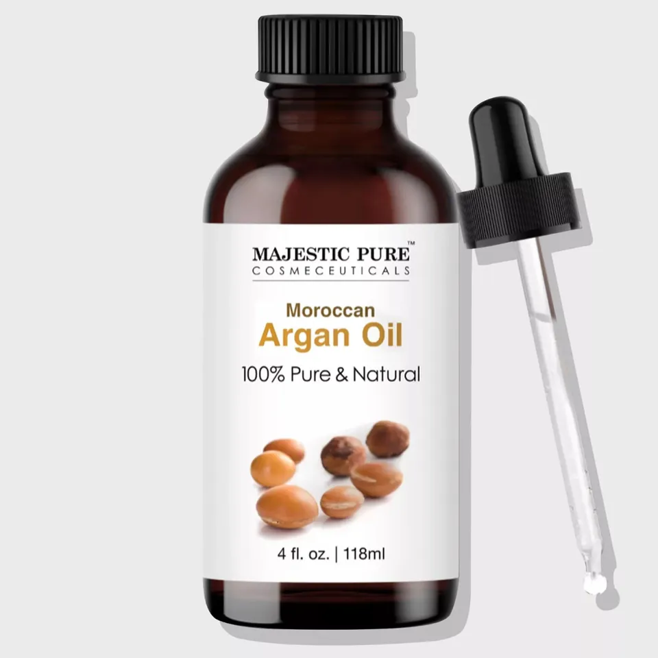 majestic-pure-moroccan-argan-oil-100-pure-and-natural-4-fl-oz image 1