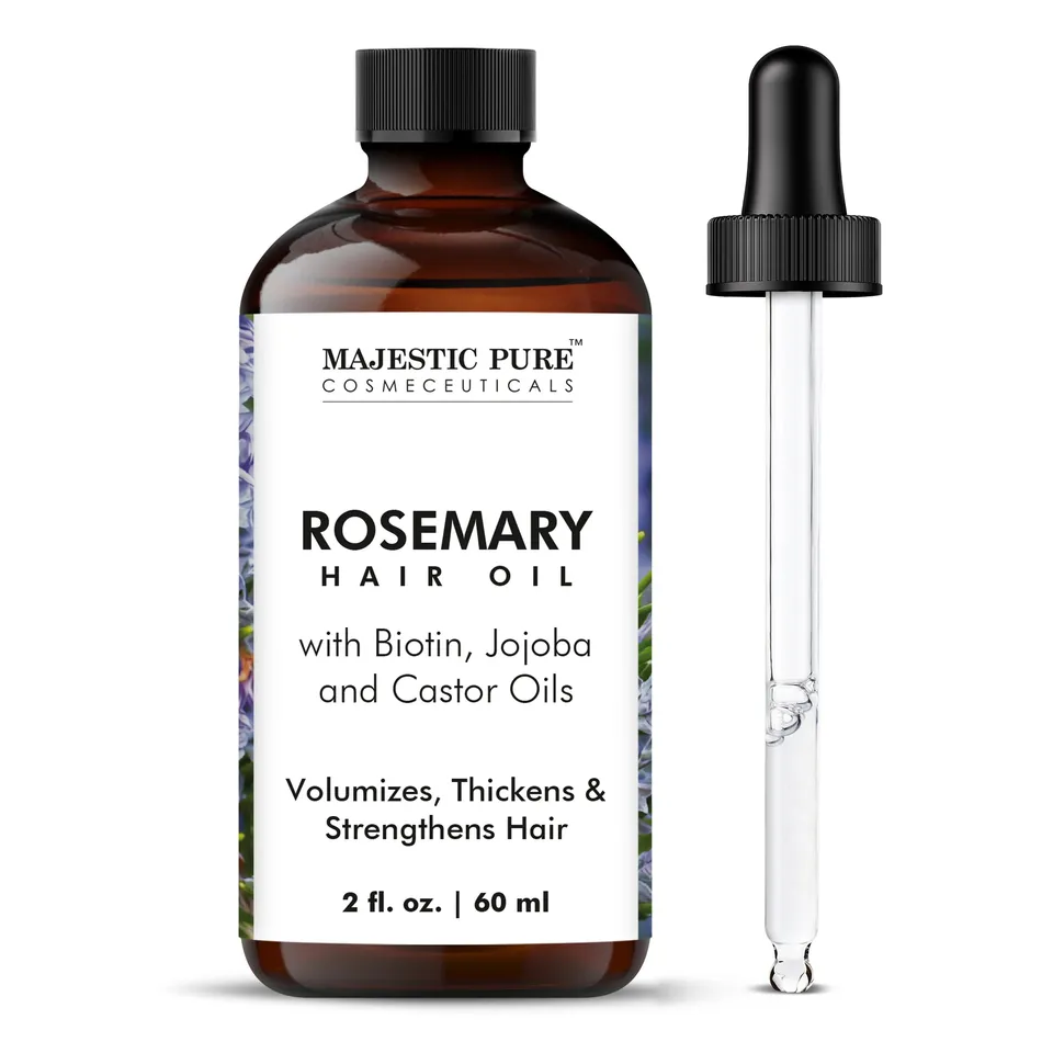majestic-pure-rosemary-hair-oil-2-fl-oz-pure-essential-oil-blend-for-scalp-care- image 1