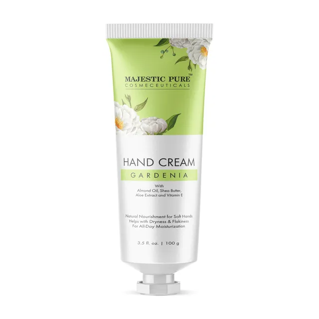 majestic-pure-gardenia-hand-cream-3-5-fl-oz-shea-butter-almond-oil-hand-cream-fo image 1