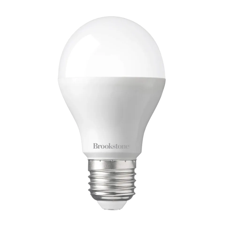brookstone-smart-color-and-white-bulb-wi-fi-enabled-color-changing-light-bulb image 1