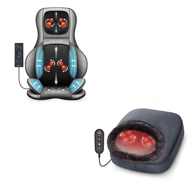 comfier-shiatsu-neck-back-massager-with-heat-and-adjustable-compression-2d-3d-kn image 1