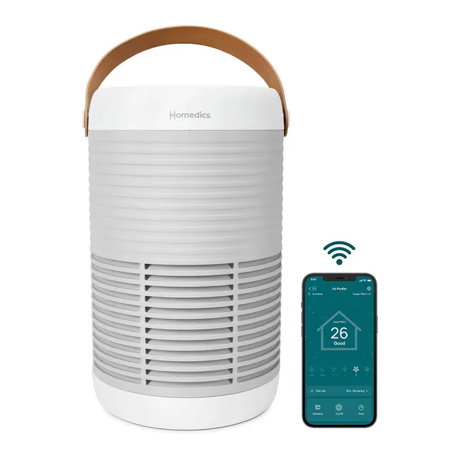 homedics-medium-room-smart-air-purifier-t100 image 1