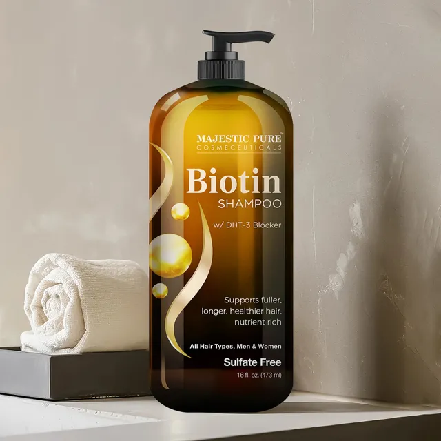 majestic-pure-biotin-shampoo-with-dht-blocker-16-fl-oz-thickening-and-strengthen image 1
