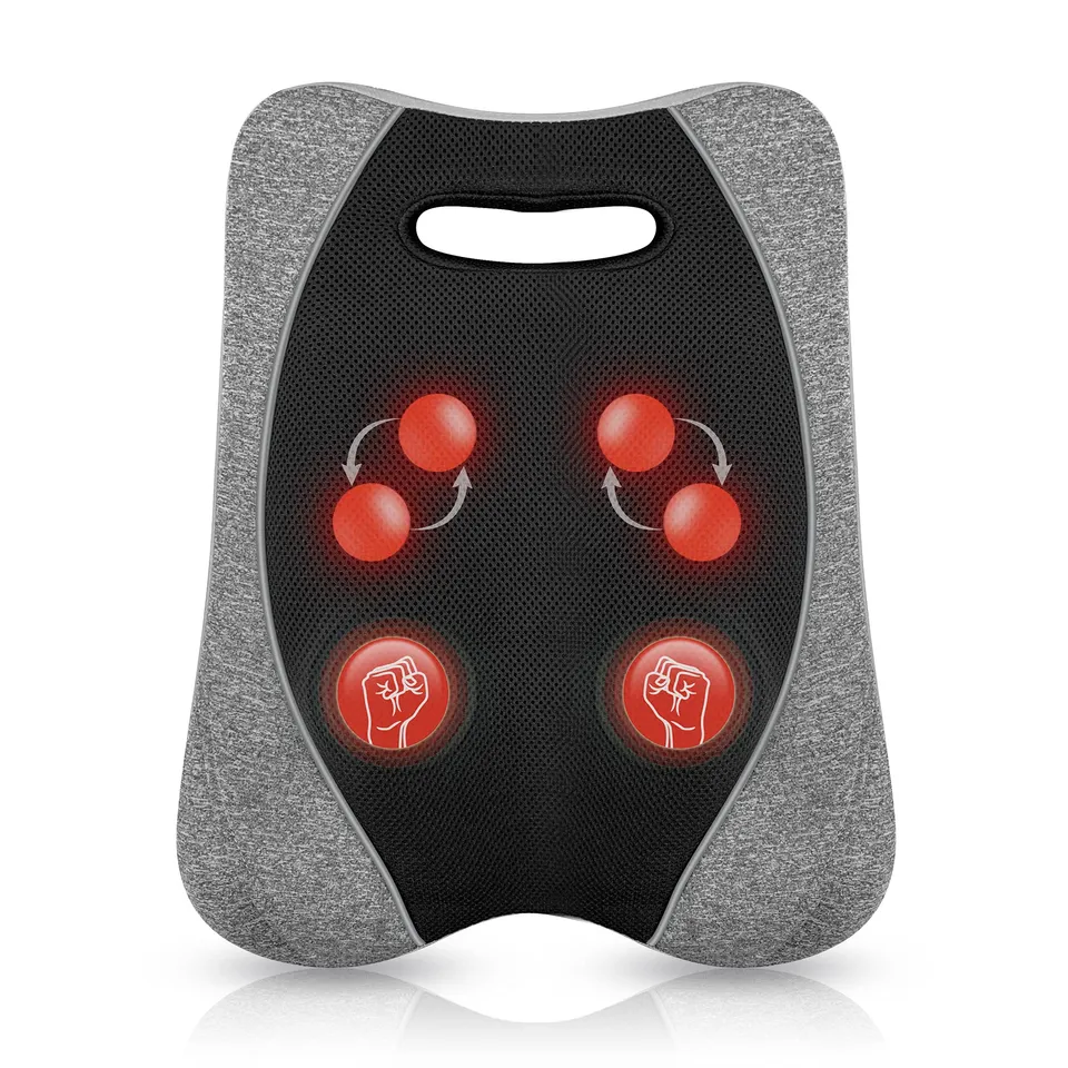 comfier-back-massager-with-heat-percussion-shiatsu-seat-massage-chair-pad-for-pa image 1