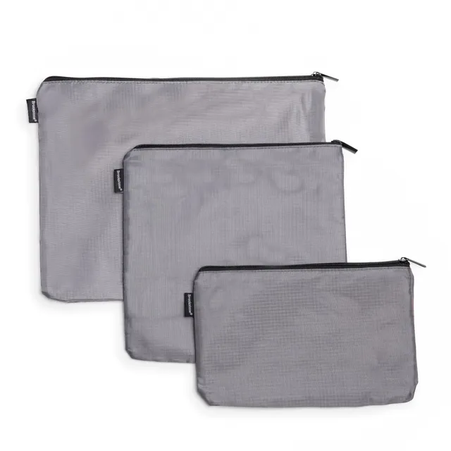 brookstone-travel-pouche-set-3-piece-flexible-and-expandable-zippered-pouch-set- image 1