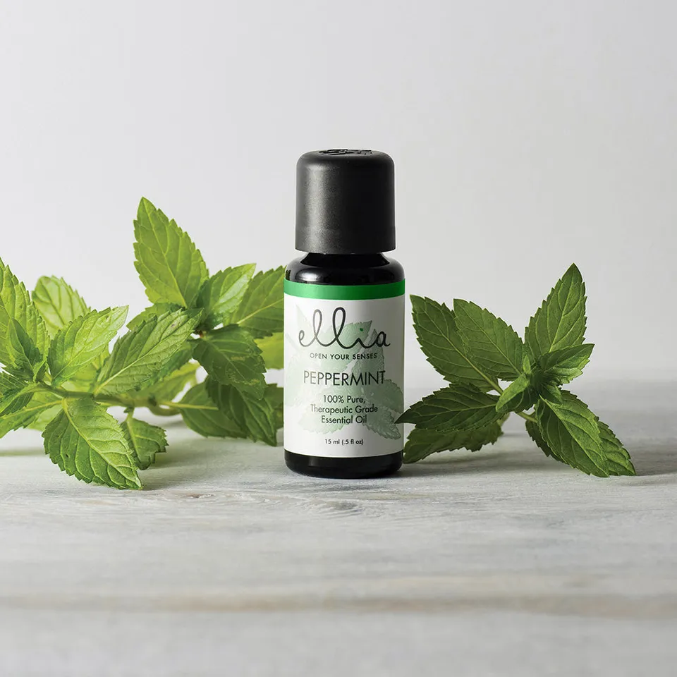 homedics-peppermint-essential-oil-15ml-pure-mint-for-energy-and-refreshment image 1