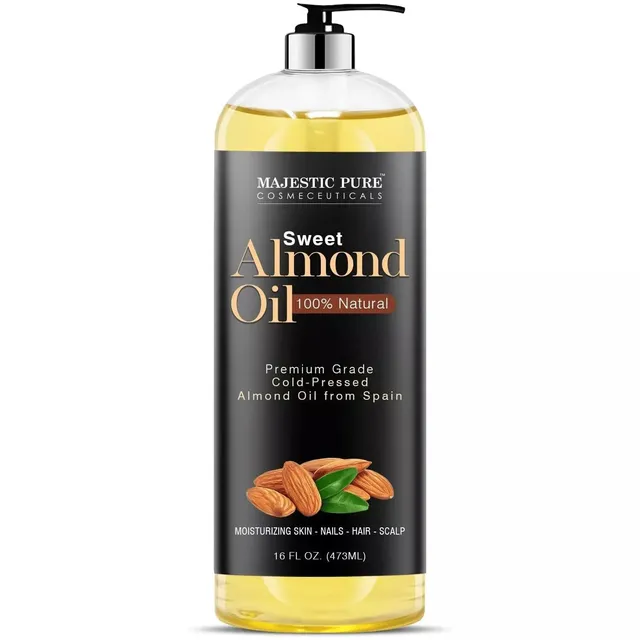 majestic-pure-sweet-spanish-almond-oil-16-fl-oz-lightweight-multi-purpose image 1