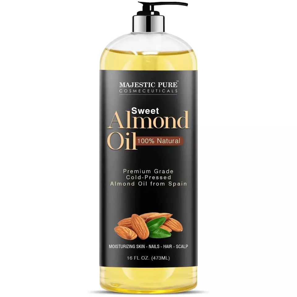 majestic-pure-sweet-spanish-almond-oil-16-fl-oz-lightweight-multi-purpose image 1