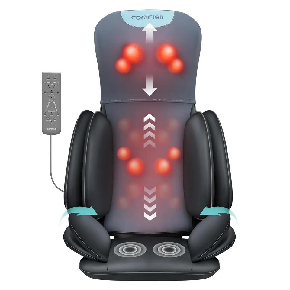 comfier-shiatsu-neck-back-massager-with-heat-full-back-coverage-massage-chair-pa image 1