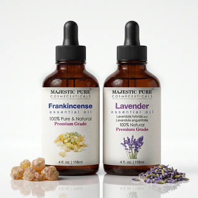majestic-pure-frankincense-lavender-essential-oil-duo image 1