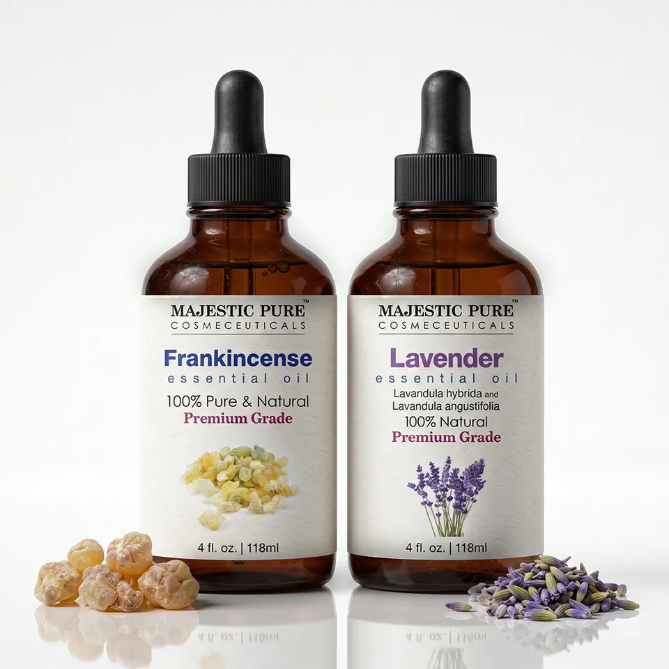 majestic-pure-frankincense-lavender-essential-oil-duo image 1