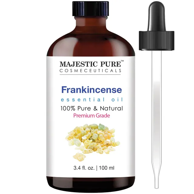 majestic-pure-frankincense-essential-oil-100-pure-natural-3-4-fl-oz-for-skincare image 1