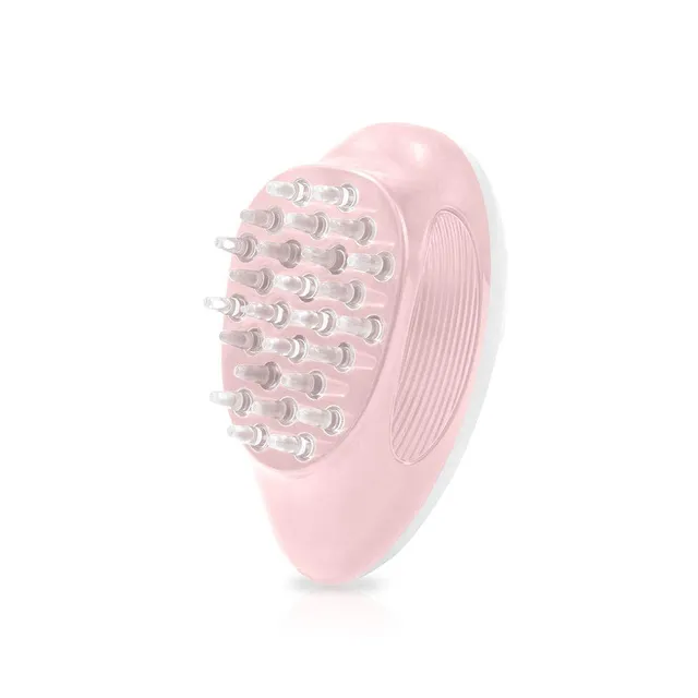 brookstone-electric-scalp-massager-with-silicone-bristles-shampoo-brush-and-scal image 1