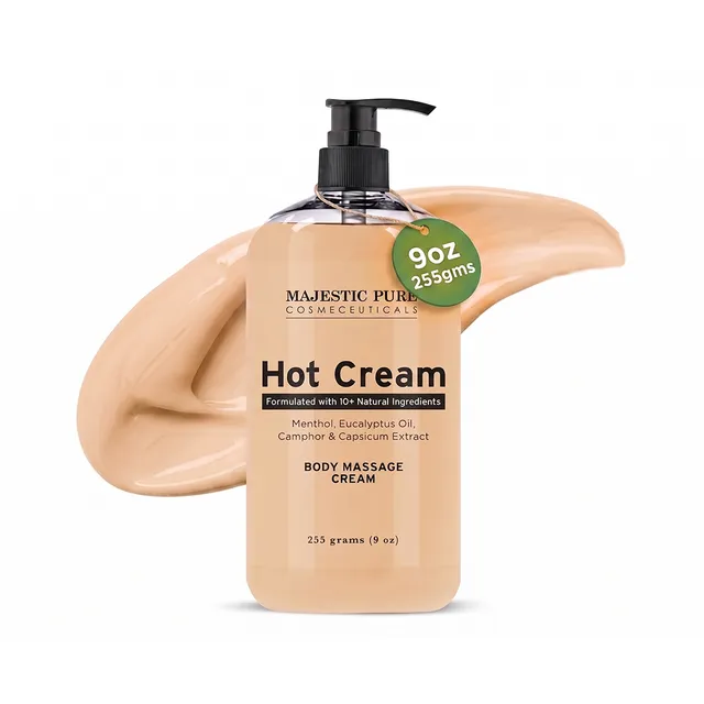 majestic-pure-hot-cream-with-eucalyptus-oil-and-menthol-9-fl-oz image 1